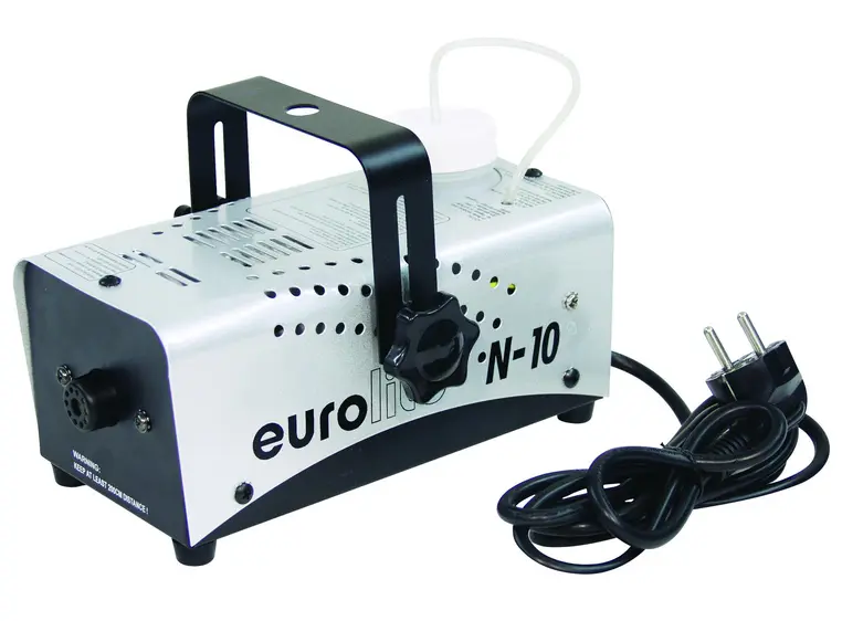 Eurolite N-10 røykmaskin med kablet fjernkontroll (av/på) 